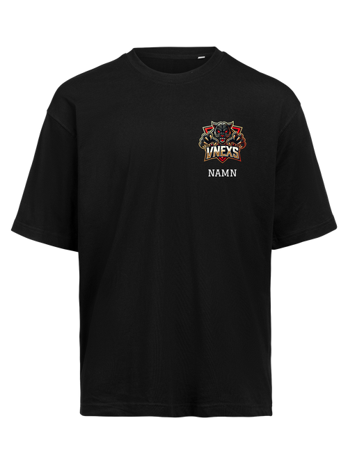 T-shirt oversized Bröst & Ryggtryck
