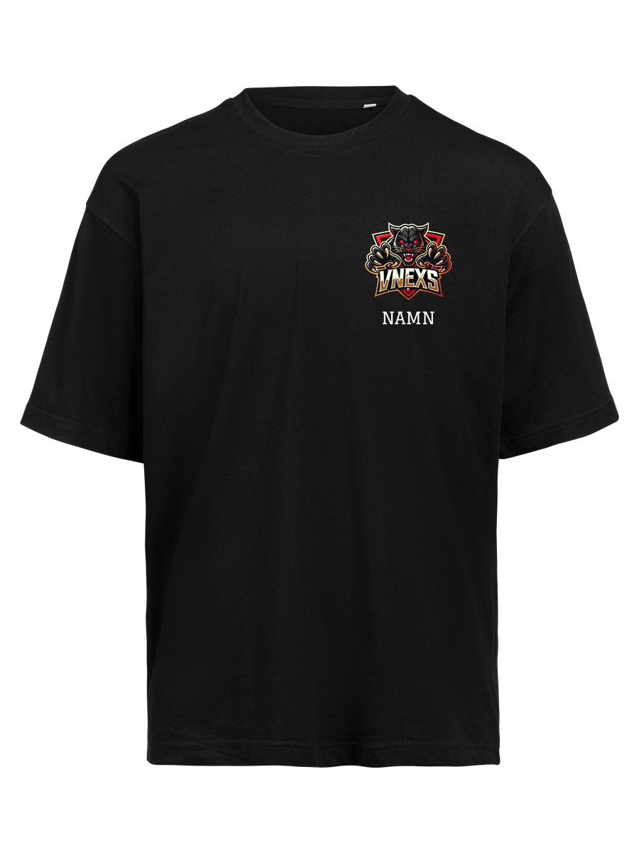 T-shirt oversized Bröst & Ryggtryck
