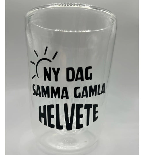 Kaffeglas - Ny dag