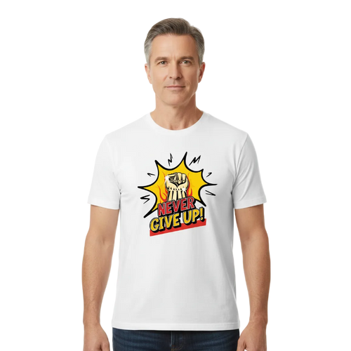 Never Give Up Studiobild - Avslappnade armar