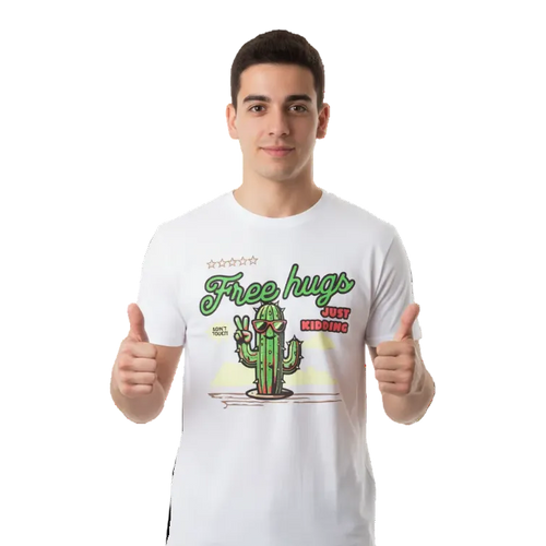 Variant 2 - Tummen upp med båda händerna